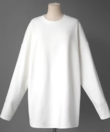 DHOLIC | 裏起毛ラウンドネックTシャツ(Tシャツ/カットソー)