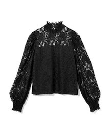 GRL | ハイネックパワショルレーストップス(Tシャツ/カットソー)