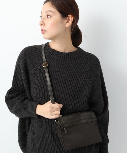 LEPSIM（レプシィム）の「フェイクレザーナイロンサコッシュ（）」 - WEAR