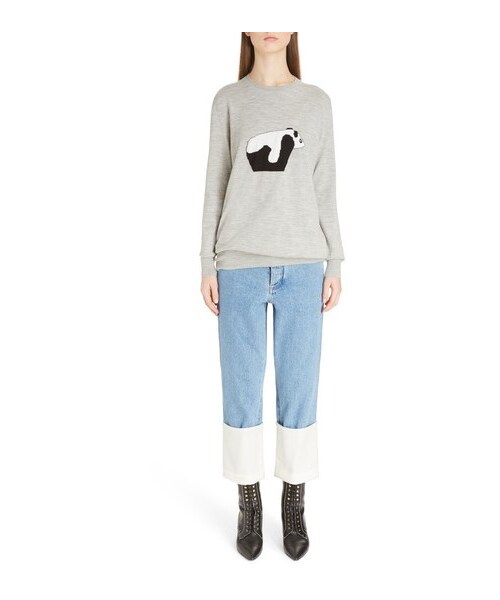LOEWE ロエベ　パンダ セーター 24SS NEW】LOEWE_women/ LOEWE x Suna Fujita パンダ セーター