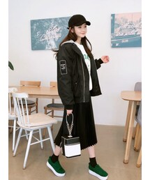 minsshop | MAIダブルJキルティングジャンパー(ミリタリージャケット)