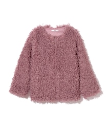 GRL | プードルファーコート(ノーカラージャケット)