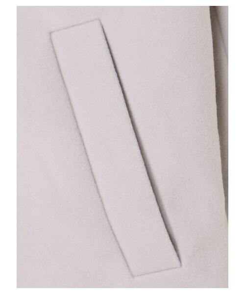 earth music&ecology（アースミュージックアンドエコロジー）の「・ノーカラーコート（ジャケット/アウター・ライトグレー・M）」の6枚目の写真