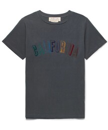 REMI RELIEF | Remi Relief Slim-Fit Printed Cotton-Jersey T-Shirt(Tシャツ/カットソー)