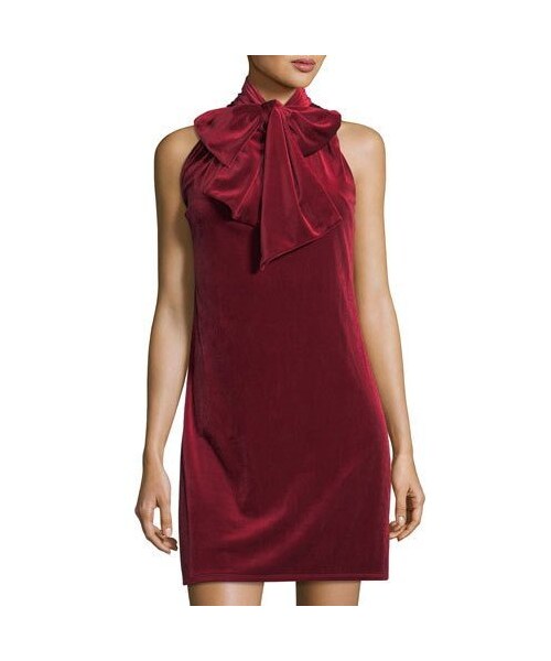 Laundry by Shelli Segal（）の「Laundry By Shelli Segal TieNeck Velvet