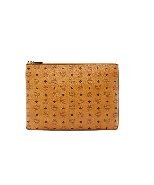 MCM（エムシーエム）の「MCM Medium Logo Crossbody Pouch Bag（クラッチバッグ）」 WEAR