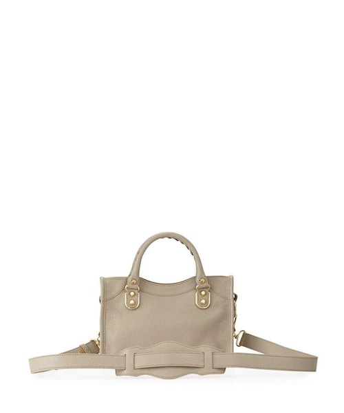 BALENCIAGA(バレンシアガ)の「Balenciaga Edge City Mini Goatskin Satchel Bag(ショルダーバッグ・レディース・Beige・One Size)」の3枚目の写真