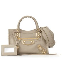 BALENCIAGA | Balenciaga Edge City Mini Goatskin Satchel Bag(ショルダーバッグ)