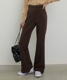 SECRETLABEL | ストレッチバンドロングスラックス(スラックス)