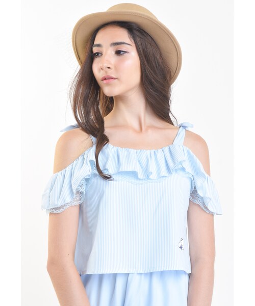 L'zzie（リジー）の「PREORDER CINNAMOROLL LAYER DRESS（ワンピース/ドレス・レディース・LightBlue/DarkBlue・S/M/L/XL）」の4枚目の写真