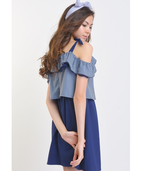 L'zzie（リジー）の「PREORDER CINNAMOROLL LAYER DRESS（ワンピース/ドレス・レディース・LightBlue/DarkBlue・S/M/L/XL）」の8枚目の写真