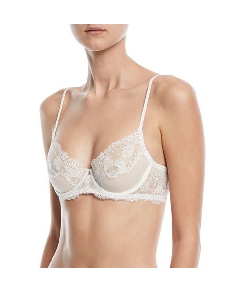 ラペルラ　シルク混ブラジャー　C1 新品未使用 LA PERLA（ラペルラ）の「La Perla Castle Garden Underwire Lace Bra