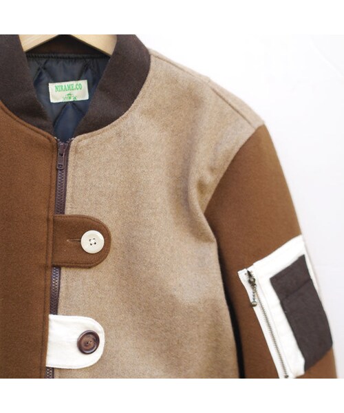 NIRAME.CO(ニラメッコ)の「NA-1 ~ブラウン×フック~(ブルゾン・メンズ・その他)」の4枚目の写真