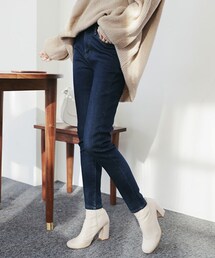 DHOLIC | 裏起毛2TYPEスキニーパンツ(その他パンツ)