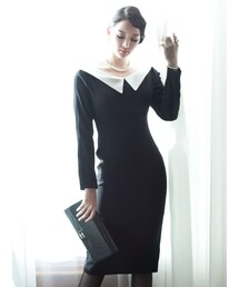 DINT | ラ匹カラーワンピース(ワンピース)