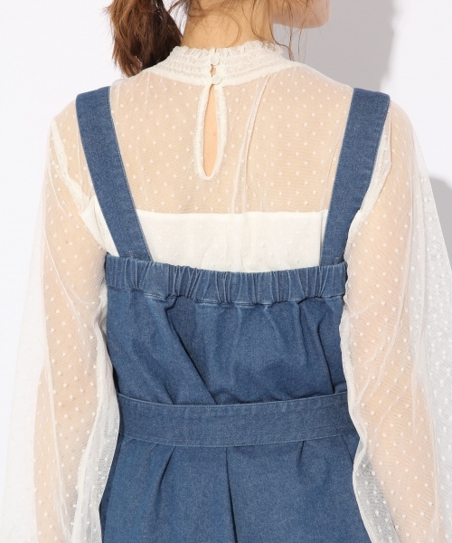 Heather(ヘザー)の「アソートトレンチジャンスカ(ワンピース/ドレス・ベージュ/チェック/デニム)」の15枚目の写真