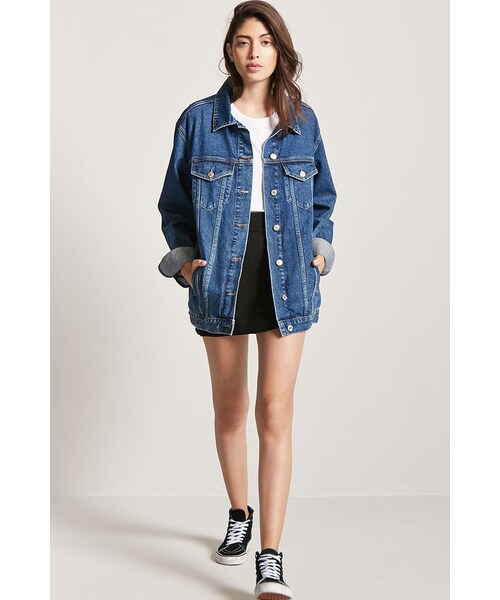 FOREVER 21(フォーエバー トゥエンティーワン)の「フェイクスエードフロントジッパーミニスカート(スカート・レディース・BLACK/TAN/GREY・S/M/L)」の5枚目の写真
