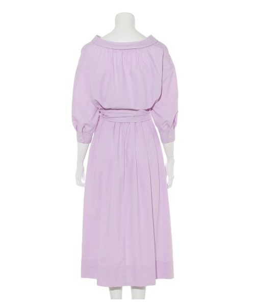 FRAY I.D（フレイアイディー）の「オーバーベルテッドシャツワンピース  