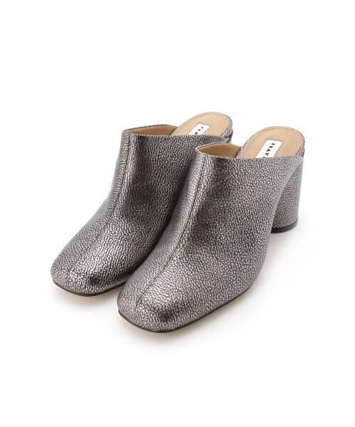 FRAY I.D（フレイアイディー）の「円柱ヒールミュール（その他・レディース・BEG/SLV/BLK・36/37/38）」の8枚目の写真