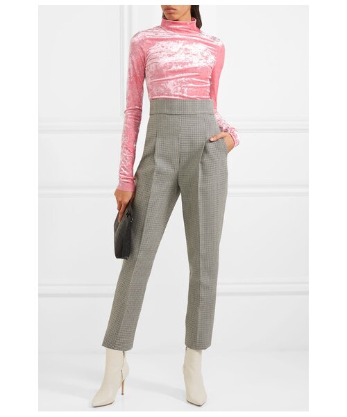 tibi velvet top