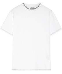 Acne Studios | Acne Studios - Meike Intarsia Cotton T-shirt - White(Tシャツ/カットソー)