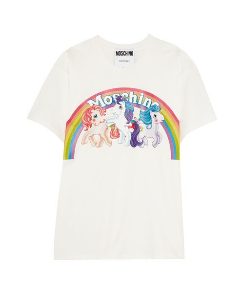 Moschino,Moschino - My Little Pony Cotton-jersey T-shirt - White