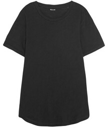 madewell | Madewell - Whisper Slub Cotton-jersey T-shirt - Black(Tシャツ/カットソー)
