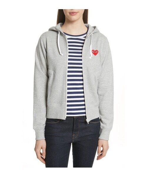 comme des garcons hoodie womens