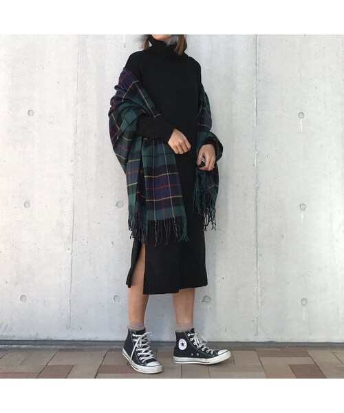 copine（コピン）の「タートルロングニットワンピース（2color）（ワンピース・レディース・その他）」の4枚目の写真