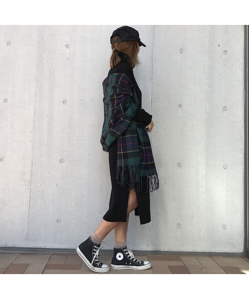 copine（コピン）の「タートルロングニットワンピース（2color）（ワンピース・レディース・その他）」の2枚目の写真