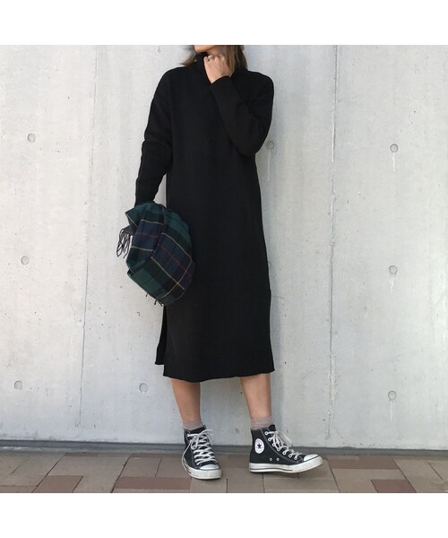 copine（コピン）の「タートルロングニットワンピース（2color）（ワンピース・レディース・その他）」の5枚目の写真