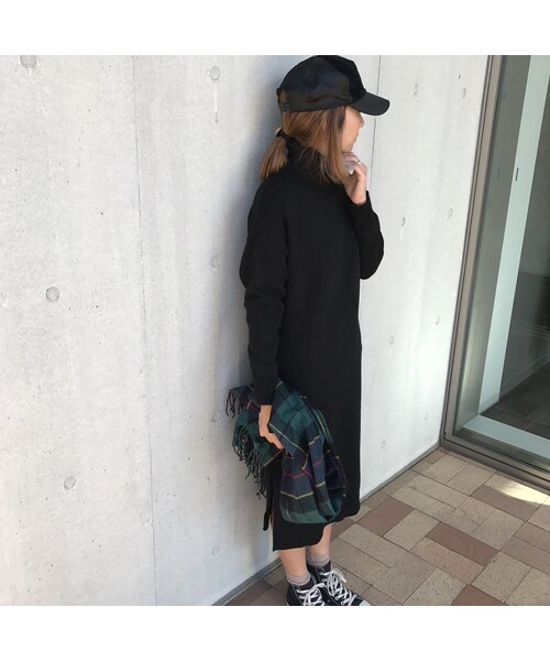 copine（コピン）の「タートルロングニットワンピース（2color）（ワンピース・レディース・その他）」の7枚目の写真