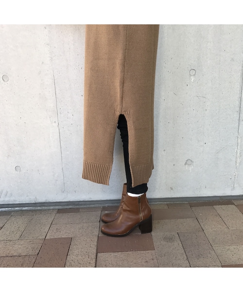 copine（コピン）の「タートルロングニットワンピース（2color）（ワンピース・レディース・その他）」の15枚目の写真