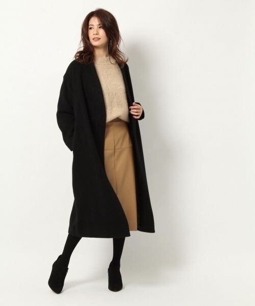 BABYLONE（バビロン）の「ＡＧメロンビーバーコート（ジャケット/アウター・ホワイト）」の4枚目の写真