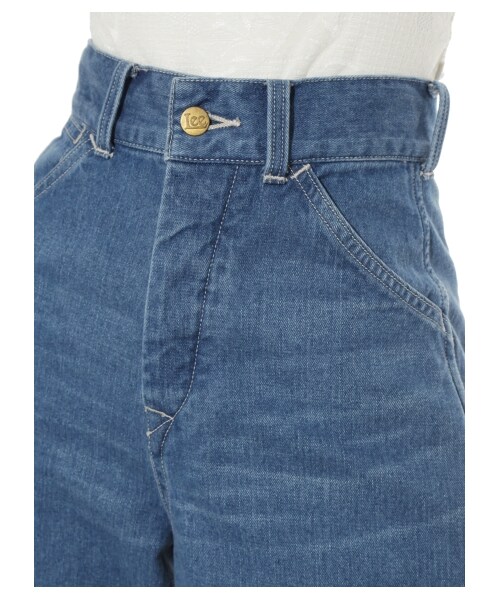 SNIDEL（スナイデル）の「Leeコラボレースアップワイドパンツ（ワイドパンツ・レディース・LBLU/IND・0/1）」の7枚目の写真