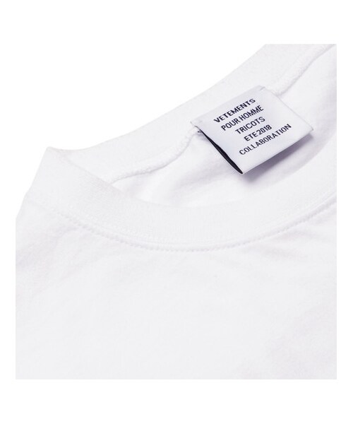 Vetements Staff Overized Printed Cotton-Jersey T-Shirt