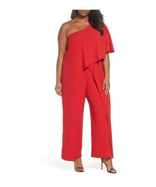 marina one shoulder jumpsuit