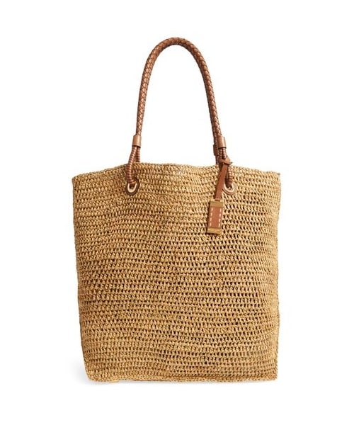 michael kors woven bag