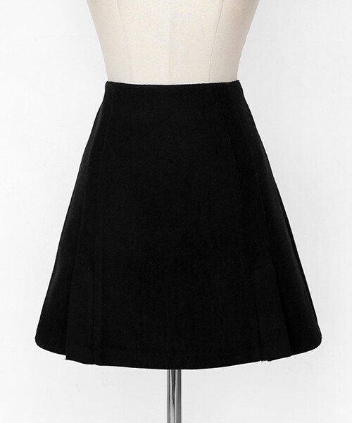 DHOLIC（ディーホリック）の「サイドスリットミニスカート（スカート・レディース・ベージュ/ブラック/ブルー・S/M）」の2枚目の写真