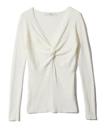 GRL | ツイストデザインニットトップス(ニット/セーター)