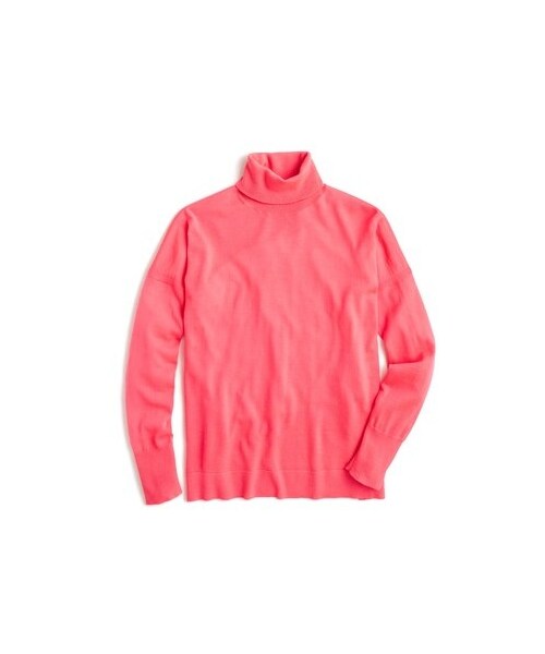 J.CREW（ジェイクルー）の「Women's J.crew Nyla Weekend Merino Turtleneck（ニット/セーター・レディース・Green/Pink/Red・X-Small/Small/Medium/Large/XX-Small/X-Large）」の2枚目の写真