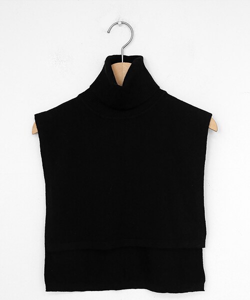 DHOLIC（ディーホリック）の「モダール混レイヤードタートルネック（その他トップス・レディース・ホワイト/ブラック/グレー・FREE）」の2枚目の写真