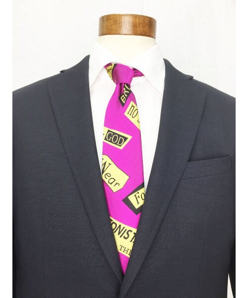 Handmade（ハンドメイド）の「ネクタイ シルクジャガード ハンドメイド TIEDNISTA. タイドニスタ Punk Jacket（ネクタイ・メンズ・その他）」の3枚目の写真