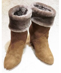 PIANSA | fur boots~beige~(ブーツ)