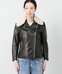 最終値下げedit for lulu ラム レザーベルテットジャケット 20171214064814795_215.jpg