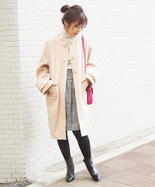 Spick & Span（スピックアンドスパン）の「モッサノーカラーコート