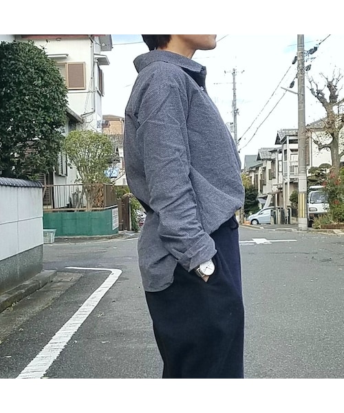 Handmade（ハンドメイド）の「総柄ブラウス（シャツ/ブラウス・レディース・その他）」の2枚目の写真