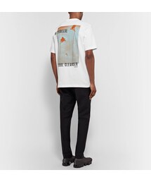 【Acne Studios】エレサ コットンジャージーTシャツ ACNE STUDIOS コットンジャージー Tシャツ ダメージ加工 ロゴ