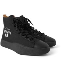 Y-3 | Y-3 Bashyo Printed Canvas High-Top Sneakers(スニーカー)
