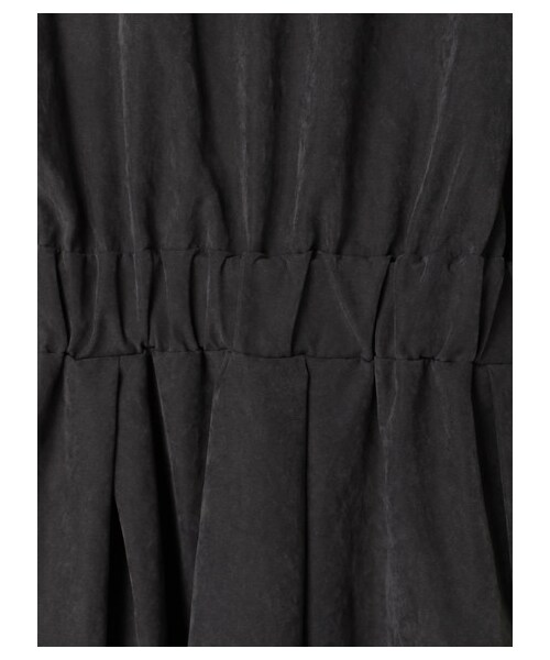 YECCA VECCA（イェッカヴェッカ）の「・カシュクールワンピース（ワンピース/ドレス・チャコールグレー/キャメル・F）」の9枚目の写真